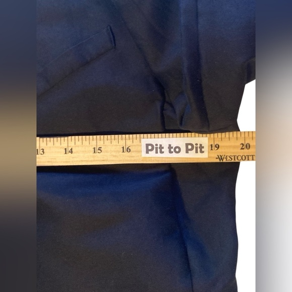 BCBG MAXAZRIA Arelia Black A-Line Blazer Jacket Women’s Large Zippered Waist - Picture 13 of 16